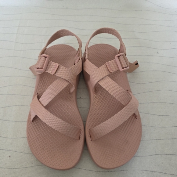 Chaco Womens Classic Z Strap Blush Pink Adjustable Outdoor Hiking Sandals Size 6 - Picture 3 of 10